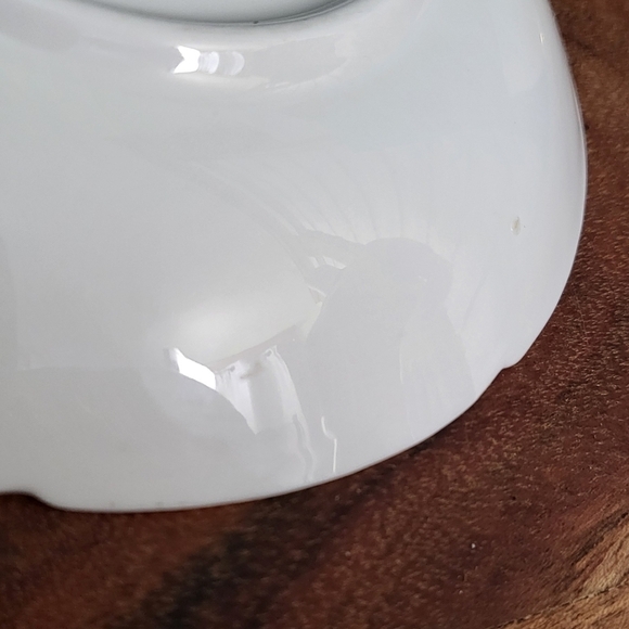 ROYAL GRAFTON Fine Bone China Cup and Saucer Blue White w/ Gold Filagree England - Picture 12 of 16